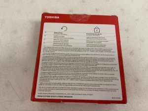 Toshiba 4TB USB Hard Drive, New, Sold as is