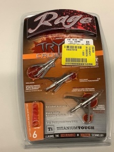 Rage Trypan Crossbow 2 blade 100 grain broadhead