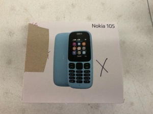 Nokia 105 Dual SIM Phone, E-Commerce Return, Sold as is