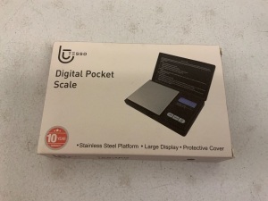 Digital Pocket Scale, Appears New, Sold as is