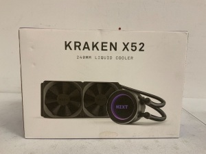 Kraken X52 Liquid Cooler, E-Commerce Return, Sold as is