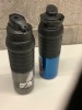 Lot of (2) Under Armor Dominate 24 oz water bottles E-Commerce return, Broken parts