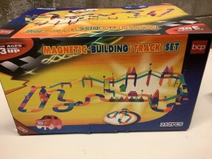 Magnetic Building Track Set - 212 pieces