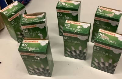 Lot of (8) Mini lights