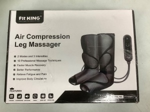 Air Compression Leg Massager, Powers Up, Appears New, Sold as is