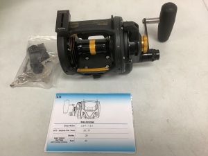 Penn Squall SQL30VSW Fishing Reel, Appears New, Sold as is