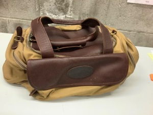 Bob Timberlake bag, small scratches on leather on front pouch