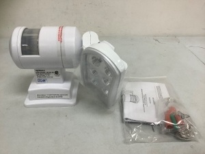 Defiant Motorized Motion Tracking LED Floodlight, Appears new, Sold as is