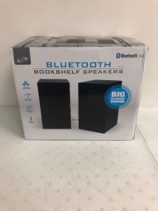 iLive Bluetooth Bookshelf Speakers, E-Comm Return