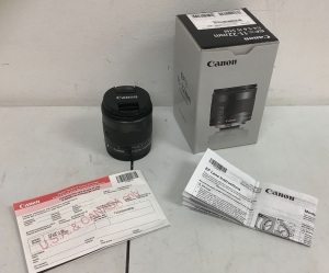 Canon Image Stabilizer 11-22mm, E-Commerce Return, Sold as is