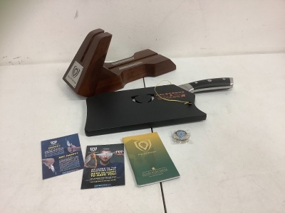 Dalstrong Cleaver and Stand, E-Commerce Return, Sold as is