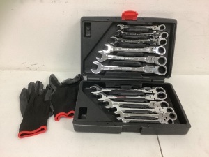 Combination Wrench Set, E-Commerce Return, Sold as is