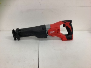 Milwaukee Sawzall Reciprocating Saw, No Box, Battery or Blade, E-Commerce Return, Sold as is