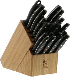 ZWILLING Twin Signature 19-pc Kitchen Knife Set with Block