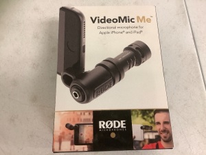 Directional Microphone for iPhone/iPad, E-Commerce Return, Sold as is