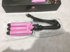 Mannice 3 Barrel Curling Iron with Temperature Control 