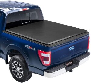 TruXedo TruXport Soft Roll Up Truck Bed Tonneau Cover, Fits 2015 - 2021 Ford F-150 5' 7" Bed 