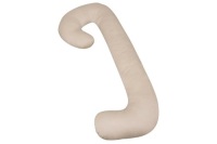 Leachco Snoogle Chic Supreme Pregnancy/Maternity Pillow with 100% Sateen Cotton. Appears New