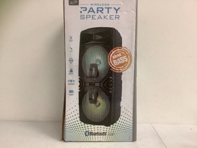 iLive Wireless Party Speaker, Retail 59.65, Appears New, Sold as is