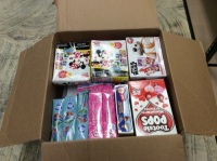 Large Box of Valentines Day Candy and Card Kits