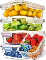 Prep Naturals Glass Meal Prep Containers - 5-Pack (36oz).Appears New