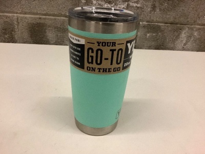 Yeti Ramber 20 oz. Tumbler - Seafoam - Lid missing part