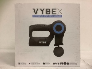 Vybe X Percussion Massage Gun, Retail $149.99, Works, E-Commerce Return, Sold as is