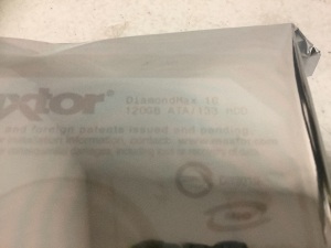 Maxtor DiamondMax 16 120GB ATA/133 HDD, Appears New, Sold as is