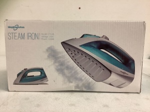 Hephaestus Steam Iron, Appears New, Sold as is