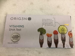 Orig3n, Vitamins DNA Test, New, Sold as is