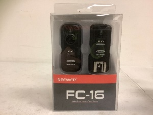 Neewer FC-16 Wireless Flash Trigger for Canon, Appears New, Sold as is