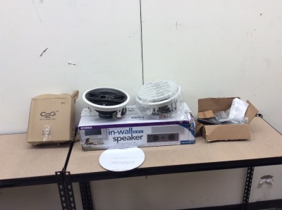 Lot of Home Theater Speakers. SEE PICTURES