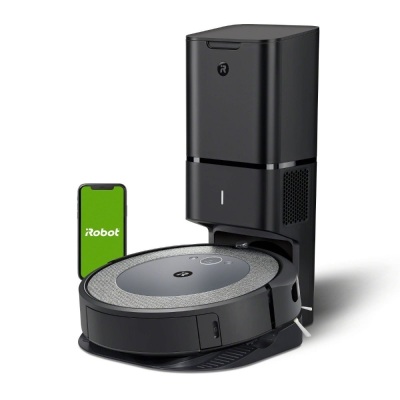 iRobot Roomba i3+ Wi-Fi Connected Self-Emptying Robot Vacuum - Black – 3550
