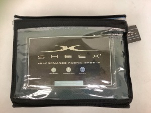 Sheex Performance Fabric Sheets, Queen, Appears New, Sold as is