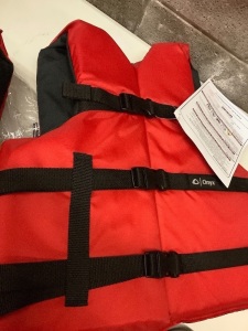 Lot of (2) Onyx Life Vest Flotation Devices