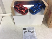 Lot of (2) Remote Control Bumper Cars&nbsp;