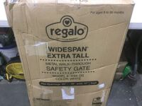 Regalo 37" Extra Tall and 49" Wide Walk Thru Baby Gate