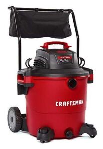 CRAFTSMAN 20 gallon 6.5 Peak Hp Wet/Dry Vac with Cart