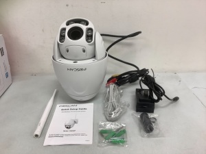 Foscam HD Wireless Dome IP Camera, Retail $199.99, Powers Up, Appears New, Sold as is