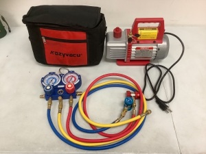 Kozyvacu TA350 Vacuum Pump, E-Commerce Return, Sold as is