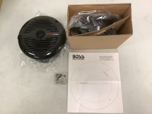 Boss Marine Speaker System, E-Commerce Return, Sold as is