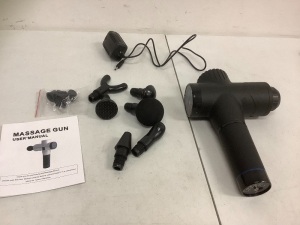 Massage Gun, Powers Up, E-Commerce Return, Sold as is