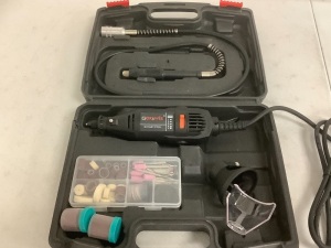 Goxzwee Rotary Tool Kit, Works, E-Commerce Return, Sold as is