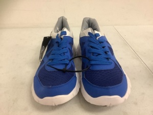 Tesla Blue Shoes, Unsure if Mens or Womens, 9, E-Commerce Return, Sold as is