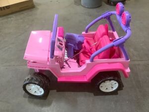 Power Wheels Disney Princess Jeep - Missing Hardware & Stickers