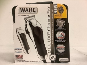 Wahl Deluxe Chrome Pro Clippers, E-Commerce Return, Sold as is