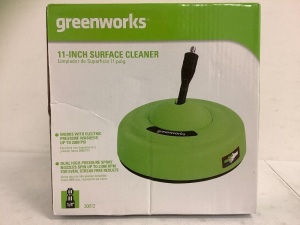 Greenworks 11" Surface Cleaner, E-Commerce Return, Sold as is