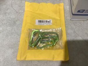 Lot of (18) Booms Fishing Carabiner Clips, 6 Pc