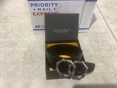 Lot of (10) 40" Black Belts 