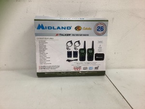 Midland Two Way Radios, Powers up, E-Commerce Return, Sold as is